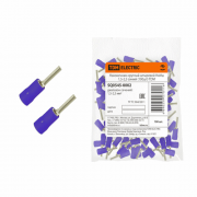 Наконечник круглый штыревой НкИш 1,5-2,5 синий (100шт) TDM