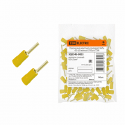 Наконечник круглый штыревой НкИш 4,0-6,0 желтый (100шт) TDM