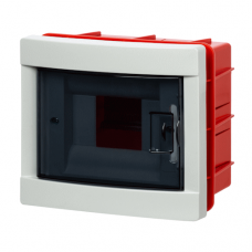 Бокс TDM ЩРВ-ПМ-4 модуля, встраиваемый, АБС-пластик, IP40