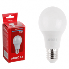 Лампа светодиодная A60 СТАНДАРТ 8Вт 230В E27 6000K