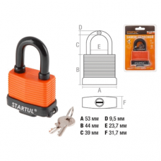 Замок навесной 50мм STARTUL PROFI
