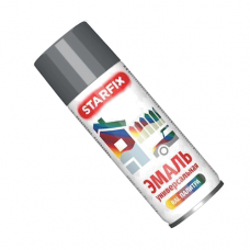 Краска-эмаль аэроз. универс. серый 7024 STARFIX 520 мл