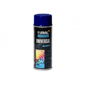 Эмаль аэрозольная универсальная чернильный 5022 33 INRAL Universal Enamel 400 мл