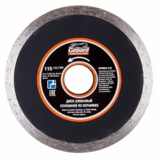 Круг алмазный 115х22 мм по керамике GEPARD