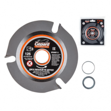 Диск пильный 125х22,2/20/16 мм 3 зуба GEPARD