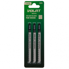 Пилка для электролобзика 100х75 мм ВОЛАТ по дереву T101B 3 штуки