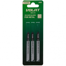 Пилка для электролобзика 75х50 мм ВОЛАТ по металлу T118А 3 штуки