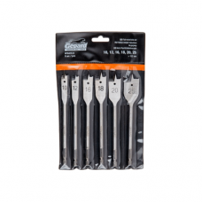 Набор сверл по дереву перьевых 10-25 мм 6 штук GEPARD