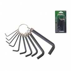 Набор ключей шестигр. 1,5-10мм 10шт коротк. ВОЛАТ