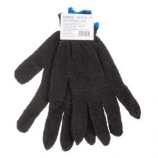 Перчатки хлопчатобумажные без ПВХ-покрытия STARTUL черные