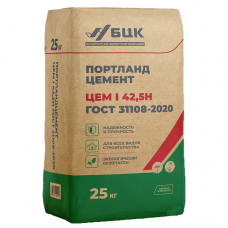 Портландцемент ЦЕМ I 42,5H 25 кг