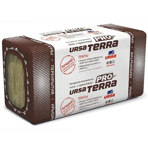 Утеплитель URSA Terra PRO (8) 34 PN 1000*610*50 мм